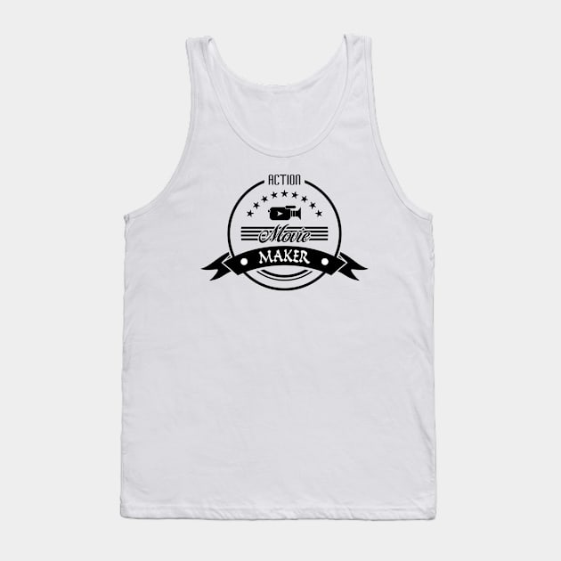 06 - Action Movie Maker Tank Top by SanTees